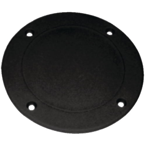 T-H Marine SDP-2-DP Screw Down Deck Plates, 8" - Black