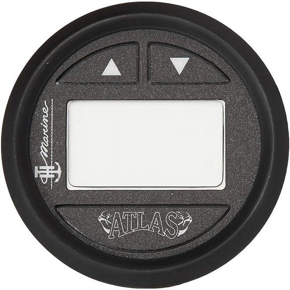 T-H Marine Supplies  14 in. ATLAS Hydraulic Gauge Kit for Jack Plate - Black Bezel
