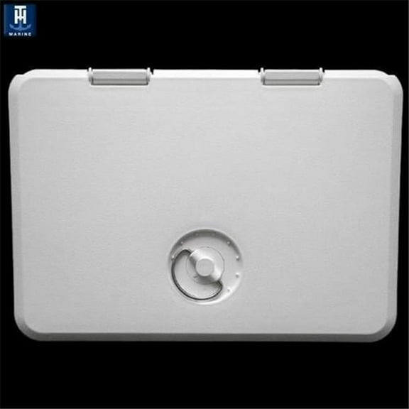 T-H Marine Supplies HAT-1324-3-DP 13 x 24 in. Non-Locking Hatch, Sand Shell