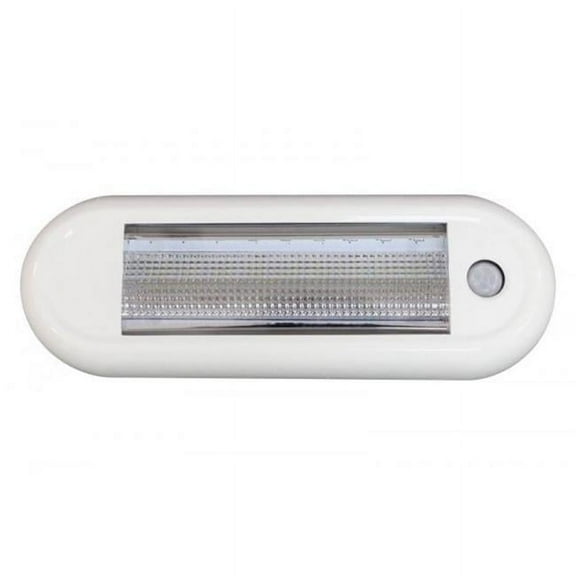 T-H Marine Supplies LED-32638-DP Oblong Indirect Dome Light with Infrared Switch Clear Lens