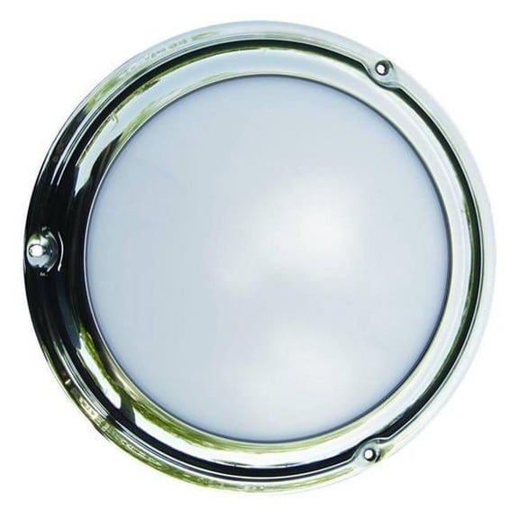 T-H Marine Supplies LED-33249-DP LED Low Profile Dome Light with Stainless Bezel, White