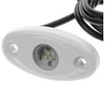 thumbnail image 1 of T-H Marine Supplies LED-33253-DP LED High Intensity Oval Courtesy Rock Light with White Housing & Blue LED, 1 of 7