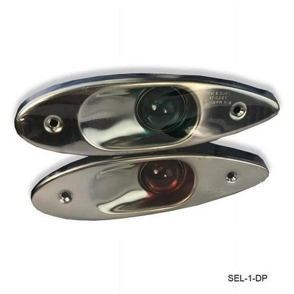 T-H Marine Supplies SEL-1-DP Shark Eye Navigational Bow Lights