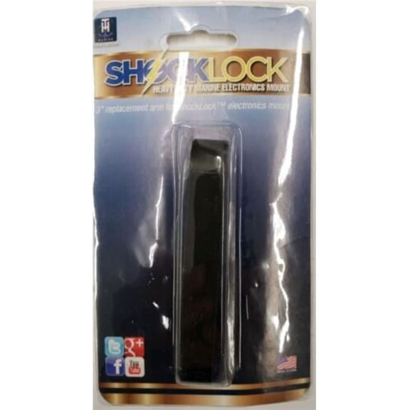 T-H Marine Supplies SKLK-SA-DP 3 in. Shock-Lock Electronics Mount - Arm