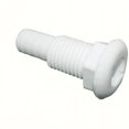 thumbnail image 1 of T-H Marine Supplies TH-750-DP 0.75 in. Plastic Thru-Hull Fitting, Black, 1 of 1