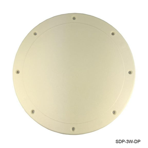 T-H Marine T9T-SDP3FWDP Screw Down Deck Plate, White
