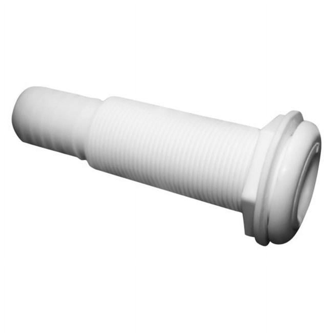 TH Marine TH1202XLDP 1.12 in. Straight Barbed Extra Long ThruHull