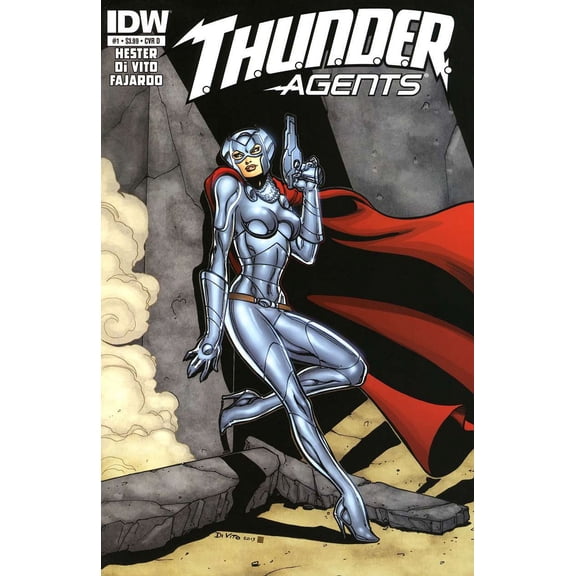 T.H.U.N.D.E.R. Agents (5th Series) #1D VF ; IDW Comic Book