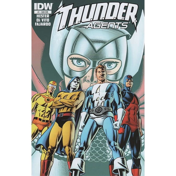 T.H.U.N.D.E.R. Agents (5th Series) #1F VF ; IDW Comic Book