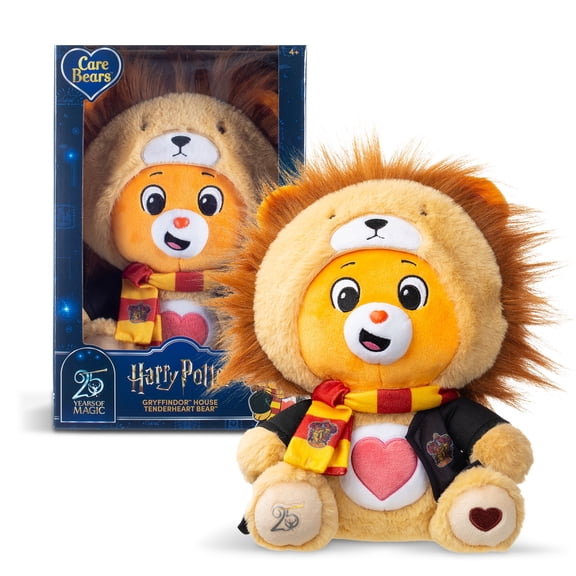 Harry Potter x Care Bears - Gryffindor House Tenderheart Bear 12" Plush