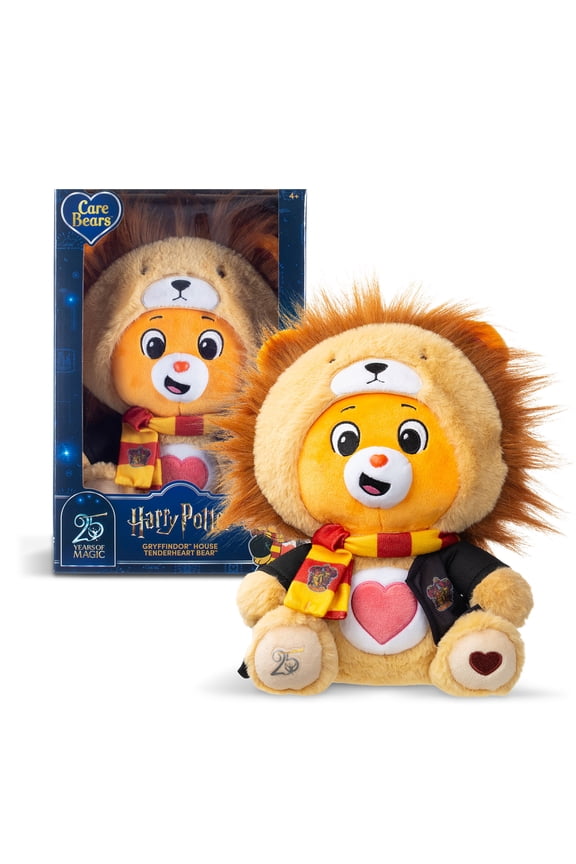 Harry Potter x Care Bears - Gryffindor House Tenderheart Bear 12" Plush