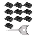 thumbnail image 1 of T-HOTLYST 10/5Pack HDMIs Port Blockers Key Lock Security with 1 Key Data Guard for PC Laptop Notebook Dust Moisture Resistant, 1 of 14
