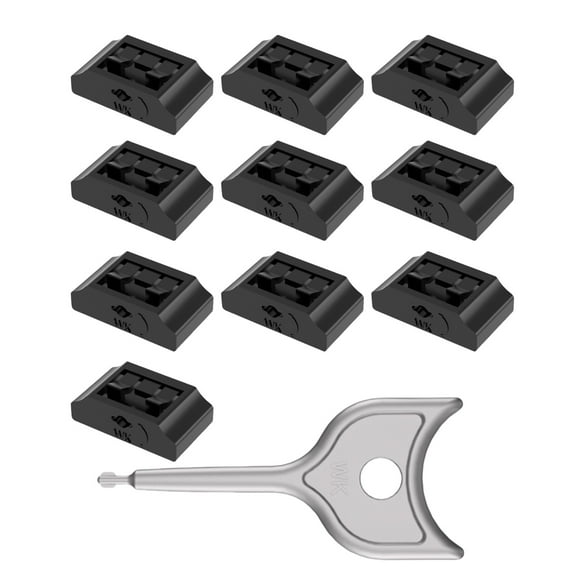 T-HOTLYST 10/5Pack HDMIs Port Blockers Key Lock Security with 1 Key Data Guard for PC Laptop Notebook Dust Moisture Resistant
