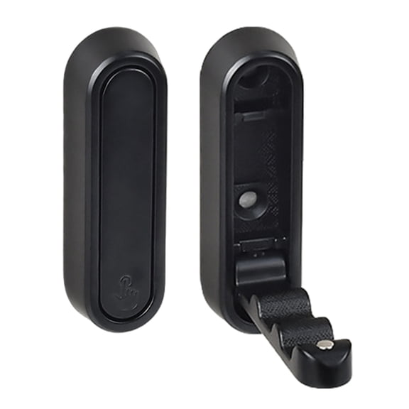 T-HOTLYST 2 Pieces Folding Wall Hooks for Hanging Coats Hats Backpacks Heavy Duty Aluminum Alloy Towel Hanging Hook for Bathroom