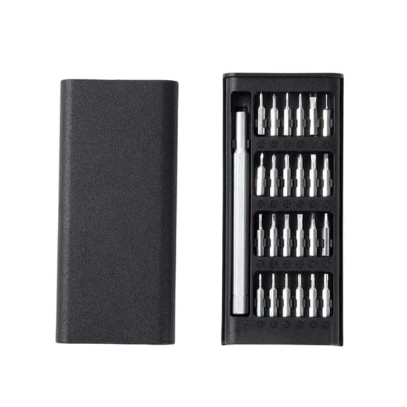 T-HOTLYST 24Piece Small Precisions Magnetic Screwdriver Set for Mobile Devices and Gadgets Repair Tools with Carrying Storage Case