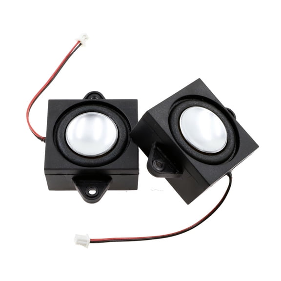 T-HOTLYST 2PCS 4Ohm 5Watt Speaker 4ohm 5W Loundspeaker Speaker 2Pin Terminals for Small Electronic Projects