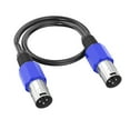 thumbnail image 1 of T-HOTLYST 3Pin Auditory Extension Cable,Male to Male Connection Enhances Sound For Mixer Amplifiers Microphones Line, 1 of 13