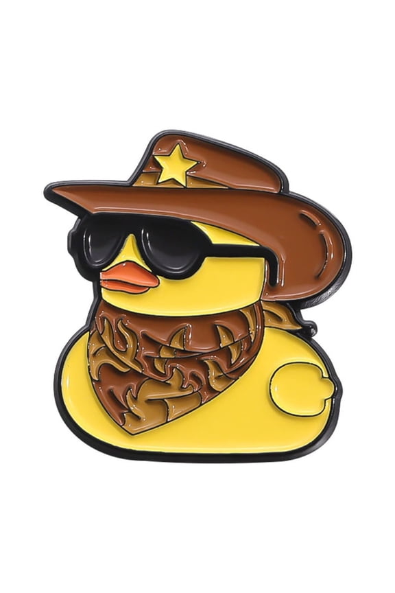 Adorable Duck Designs Metal Brooch Fun Duckling Brooch Craetive Badge Pin Perfect For Adding A Touch Of Quirkiness