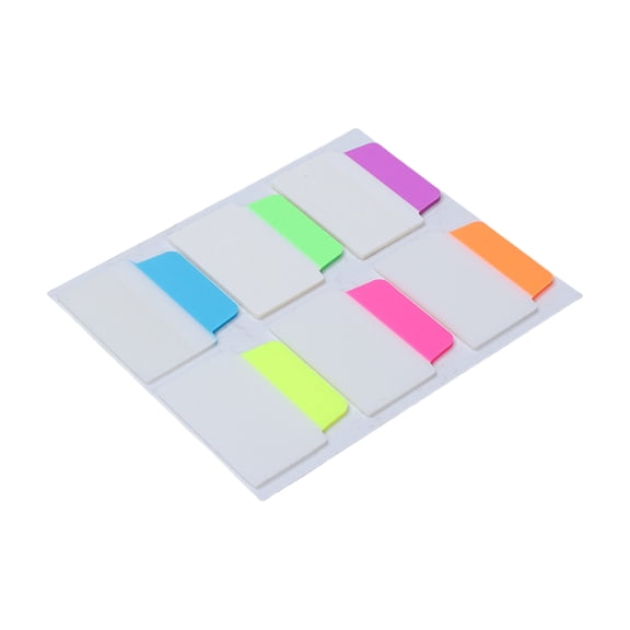 T-HOTLYST Colored Index Labels 120/160Sheets Writable Label Page Marker Bookmarks Text Highlighter Strips Clear Adhesive Note