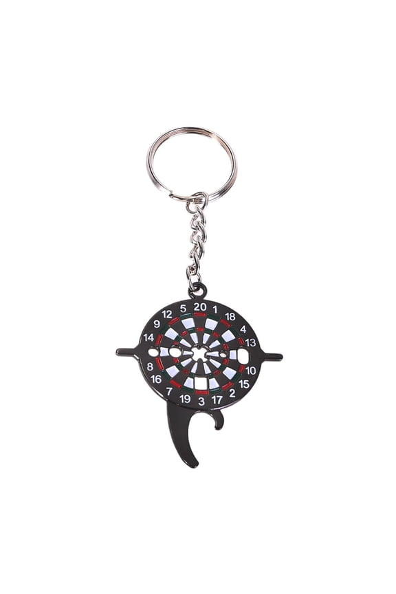 Compacts Alloys Dart Wrenches Keychains Practical Dart Tool Keychains for Dart Enthusiasts and Recreational Use