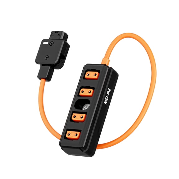 T-HOTLYST D Tap Male To 4 Female Extension Cable Camera Power Supply Distributor For Efficient Power Management In Filmmaking