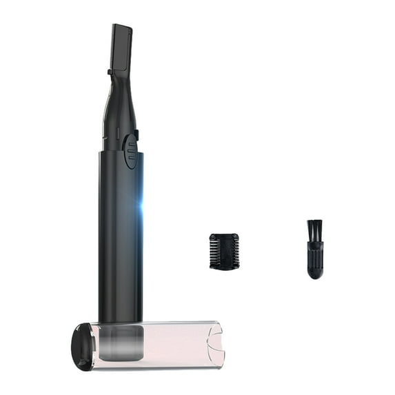 T-HOTLYST Electric Eyebrow Trimmer Razors Eyebrow Shaper Shaver with Circular Blades Head Design Washable Facials Hair Removal Tools