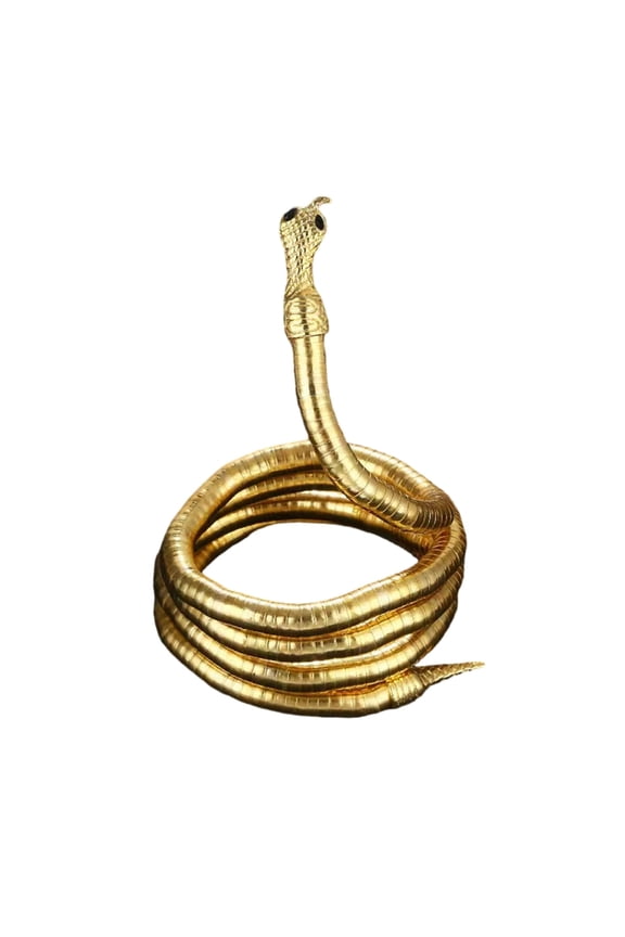 Elegant Snake Wrap Necklace Portable for Fashionable Women Seek Unique Jewelry Pieces for Parties and Celebrations