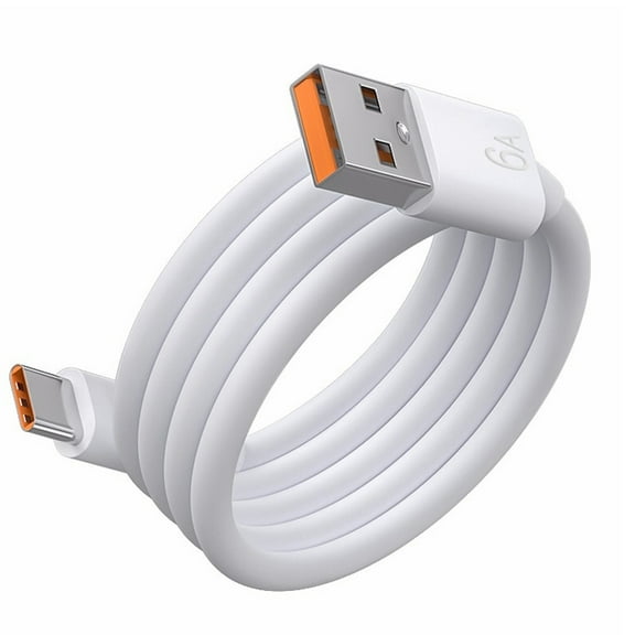 T-HOTLYST Fast Charging Cable Flexible Type C Cable Type C to USB A Charging Cable and Data Cable 40Mbps Speed Mobile Accessory
