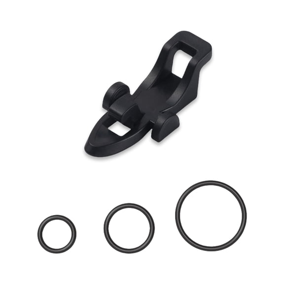 T-HOTLYST Fishing Tackle Quick Installation Fishing Rod Hook Keeper with Rubber Rings Fishing Lures Keeping Holder Baits Holder