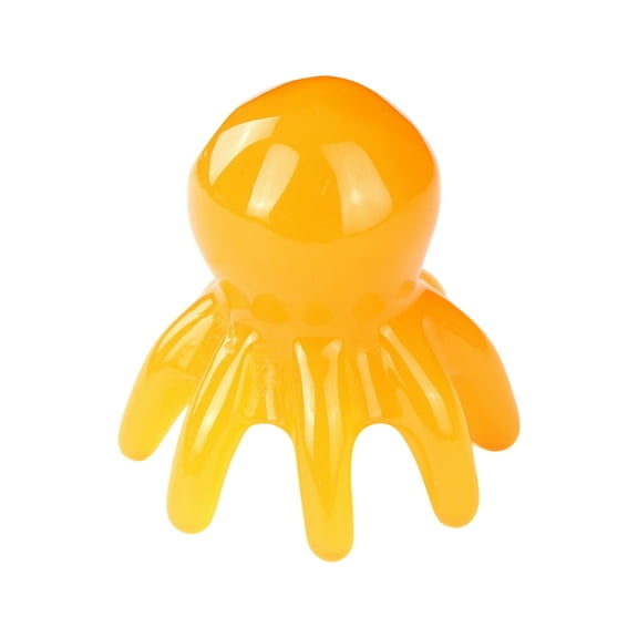 T-HOTLYST Handheld Octopuses Scalp Massager,8 Tentacles Gua Sha Massages Tools for Head Body Relaxing,Triggers Points Massage Tools