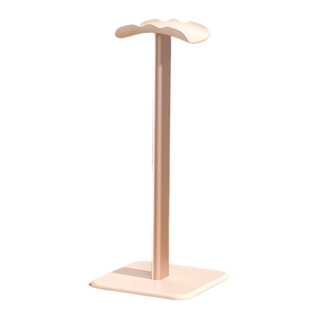 Headphone Pvc Rack T-HOTLYST Headphone Stand Slip Proof Rack with Curved Tray Support for ...