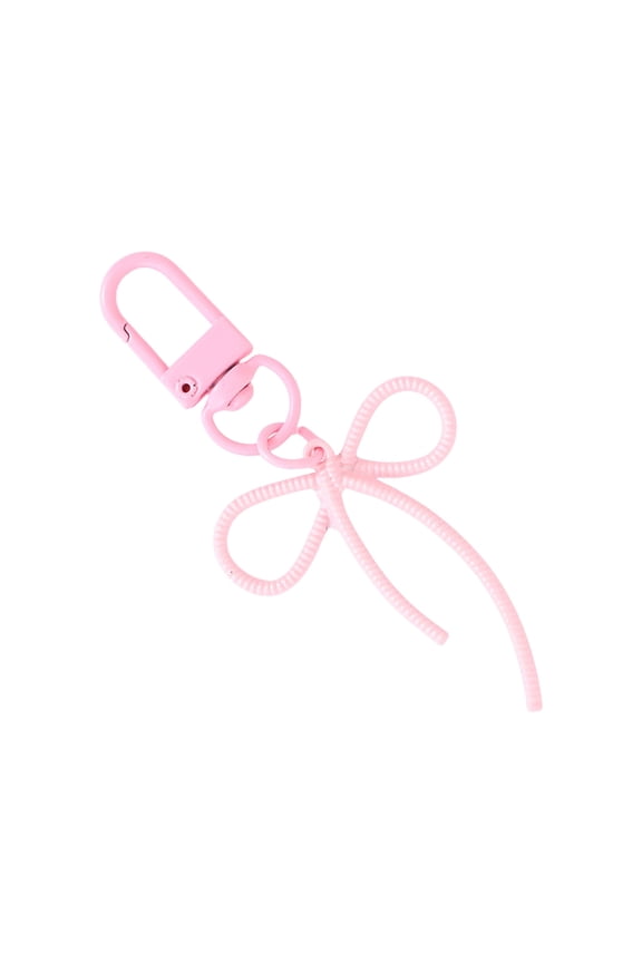 Lovely Bows Keychain Pendant Metal Keyring Bag Charm Bowknot Handbag Charm Creative Car Keychain for Bag Decorations