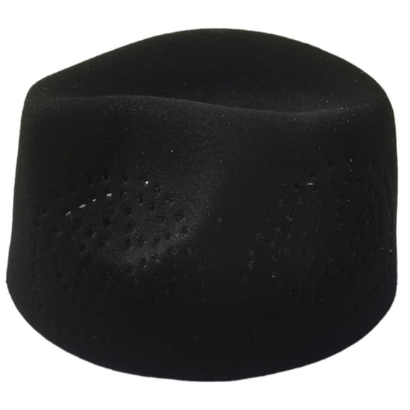 T-HOTLYST Men's Worship Caps With Hollowout Pattern Breathable Kufi Hat Great For Enhancing Ethnic Lookings Cultural Event Headwear