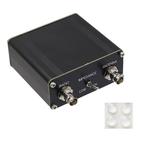 T-HOTLYST Portable Manual Antennas Tuner Suitable for Long Line And Coaxial Antennas QRP with High Efficiency and Low Loss Design