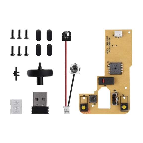 T-HOTLYST Rechargeable Wireless Mouse MH002 Components for Right Handed Users with Multiple Modes Connectivitys and 3200 DPI Sensoring