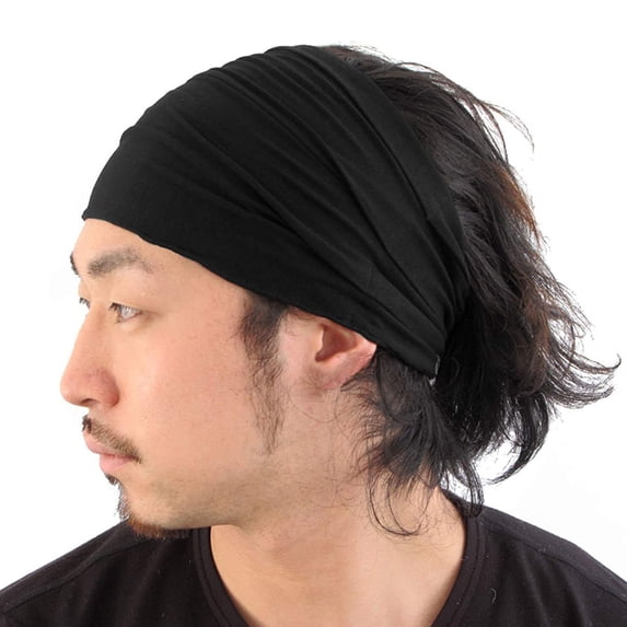 T-HOTLYST Trendy Wide Headband Sweatband Suitable for Hair Styling and Fashion Statements for Men, Women, Children Hair Accessory