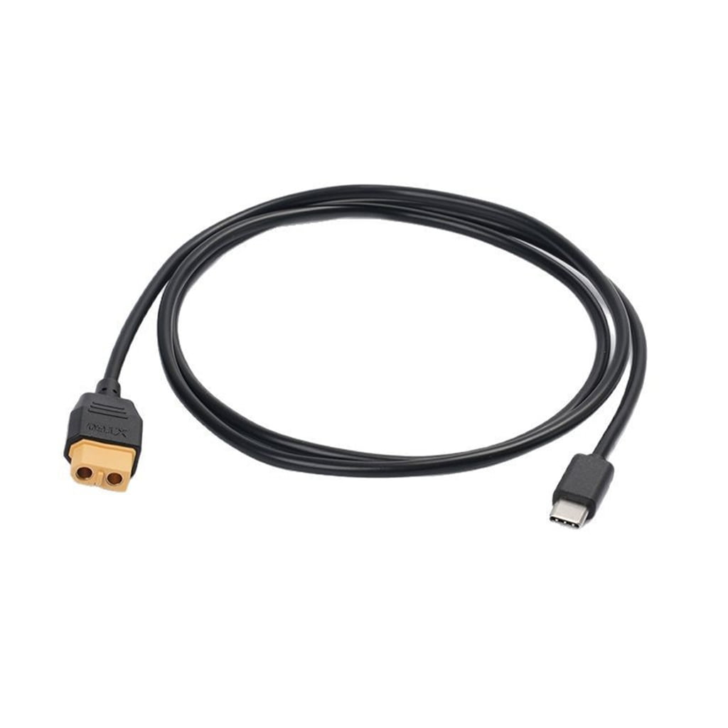 Xiwai USB Type-C To XT60 Adapter Cable Fast Charging, USB-C Charger Cord SC100 Protocol XT60 For RC Lipo Battery Quadcopter Multicopter Aeromodelling,3.28ft