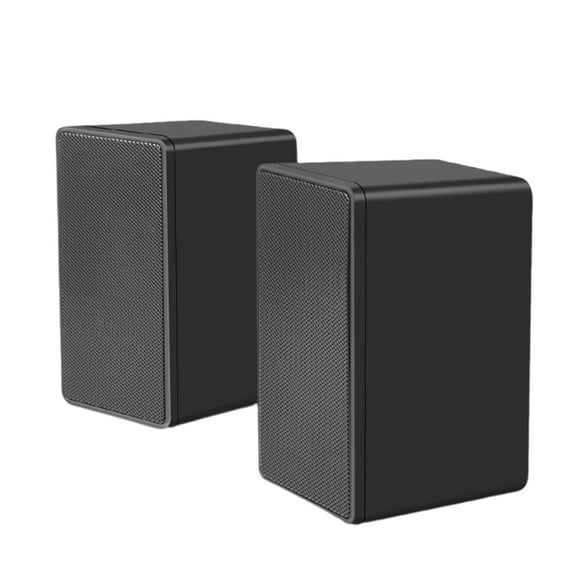 T-HOTLYST USB Wireds Speaker Stereo Subwoofer Sound Box 3.5mm Input USB Power Computer Speaker for Desktop PC