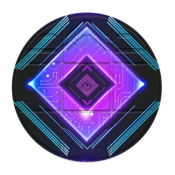 T-HOTLYST Vibration Proof Fitness Pad Immersive Gaming Mat Round Shape Virtual Reality Floor Mat for VR Accessory