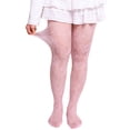 thumbnail image 1 of T-HOTLYST Women's Aesthetic Floral Fishnet Lace Pantyhose Elegant Punk Styles Colorful Mesh Tights Leggings for Parties and Casual, 1 of 19