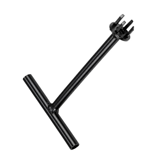 T-Handle 4 Pin Socket Wrench, Motorcycle Oil Pump Lock Nut Removal Tool for Controlled Engagement and Component Turning During Maintenance Tasks