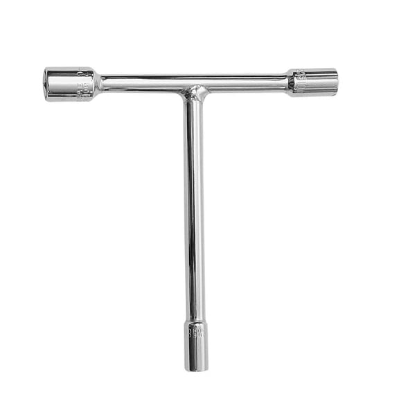 T-Handle Bicycles 3 Way Wrench 8mm, 10mm, 12mm, Socket Spanner for Cycling Repair Wrenches Hand Tools