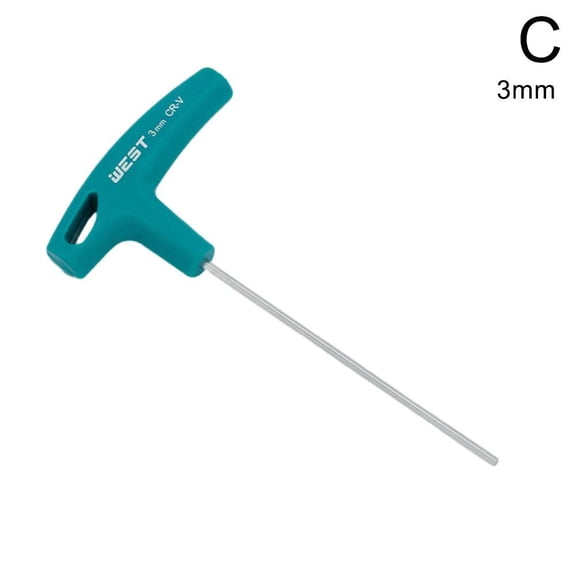 T-Handle Hex Allen Key Screws Screwdriver Driver Tool 2-10mm Wrenches Prof