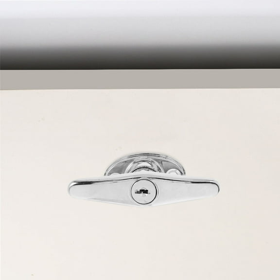 T Handle Lock for Garage Doors with Keys Lock Set for Barn Gates and Sheds Weatherproof Door Handle Lock Replacement Hardware