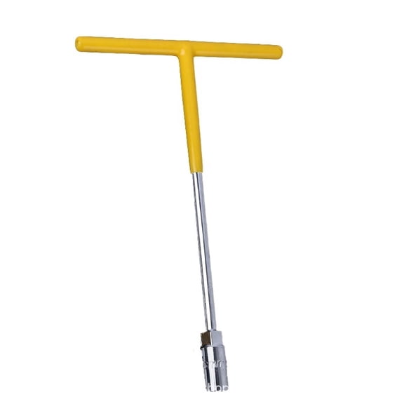 T-Handle Metric Socket Wrench,Rubber Coated T Handle Socket Wrench,6-19mm Hex Hexagon Socket Wrench,Spanner Tool