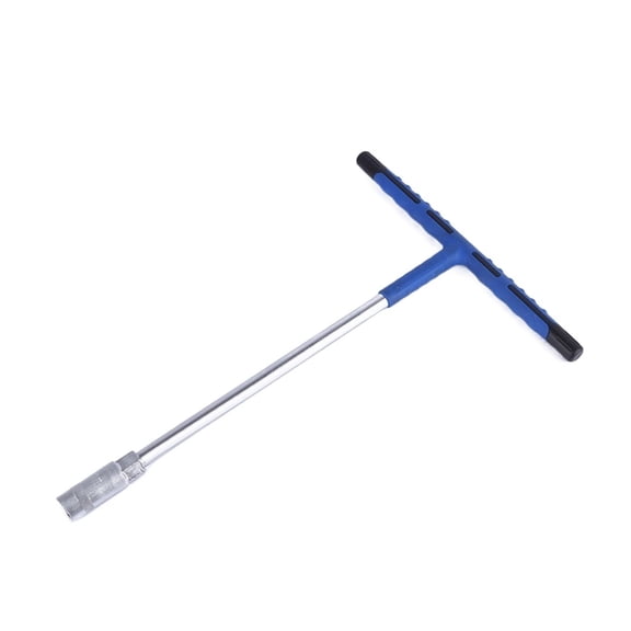 T Handle Metric Socket Wrench Set,Spanner Tool, Rubber Coated Hex Hexagon,Motorcycle Car Repair 14 Pack Set(6-19mm)Blue