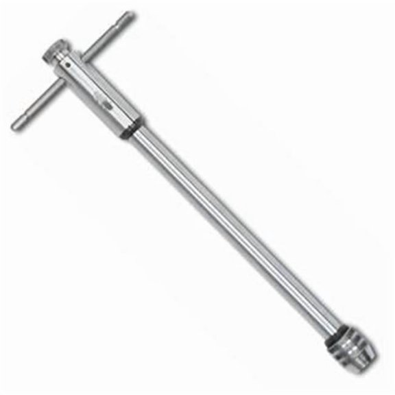 T-Handle Ratcheting Tap Wrench - Black - 0.25 to 0.5 in. - Versatile Tool