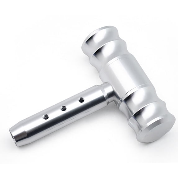 T-Handle Shifter Knobs Aluminum Alloy, Multicolour Car Conversion Manual Shift Gear Knob, Universal Gear Shift Knob Accessorie-silver