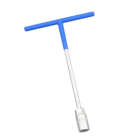 T-Handle Socket Wrench Set,Metric T Handle Socket Wrench Tools Set,T-Handle Socket Driver(9pcs), Chrome Vanadium Steel,Blue