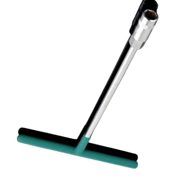 T-Handle Socket Wrench Set,Spanner Tool Kit Rubber Coated,5 Pack Set Wrenches Hex Hexagon for Motorcycle Car Repair